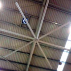 Un ventilatore da soffitto a bassa velocità in grande quantità da 12 piedi dei grandi ventilatori da soffitto commerciali dell'asino con 8 lame