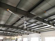 Ventilatore da soffitto di raffreddamento silenzioso del ventilatore da soffitto 220V dell'atrio BLDC grande con la lama bianca