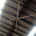 Grande ventilatore da soffitto di dimensione, grandi ventilatori da soffitto del negozio con il materiale della lega di alluminio