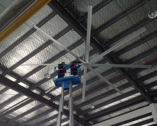 Ventilatore da soffitto industriale del metallo AWF-25, ventilatori da soffitto molto grandi per le chiese