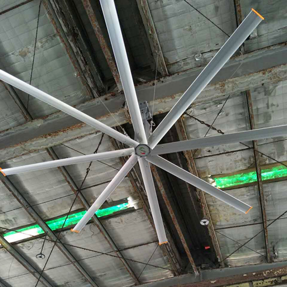 8 ventilatori da soffitto di stile dell'azienda agricola del diametro dei ventilatori da soffitto 4.2m del magazzino della pala grandi