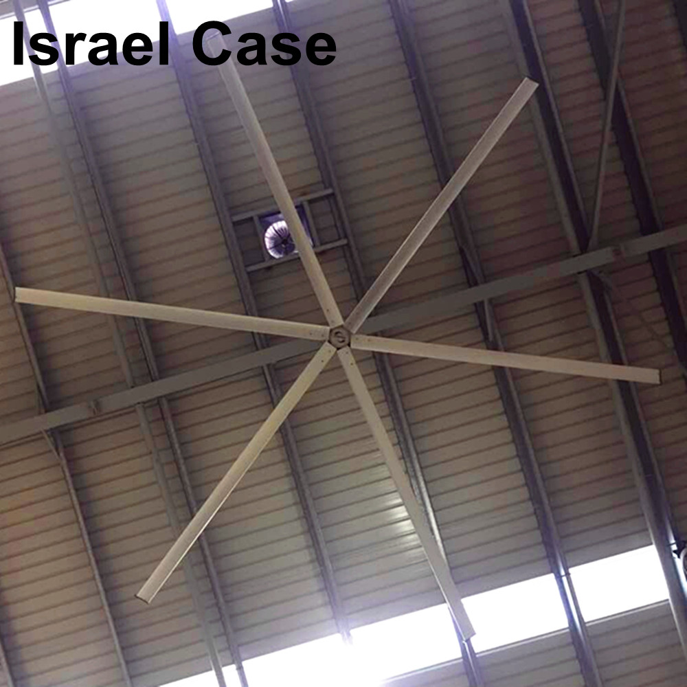 Altezza di raffreddamento a aria 1200mm dei ventilatori da soffitto di AWF52 HVLS per l'industriale/magazzino