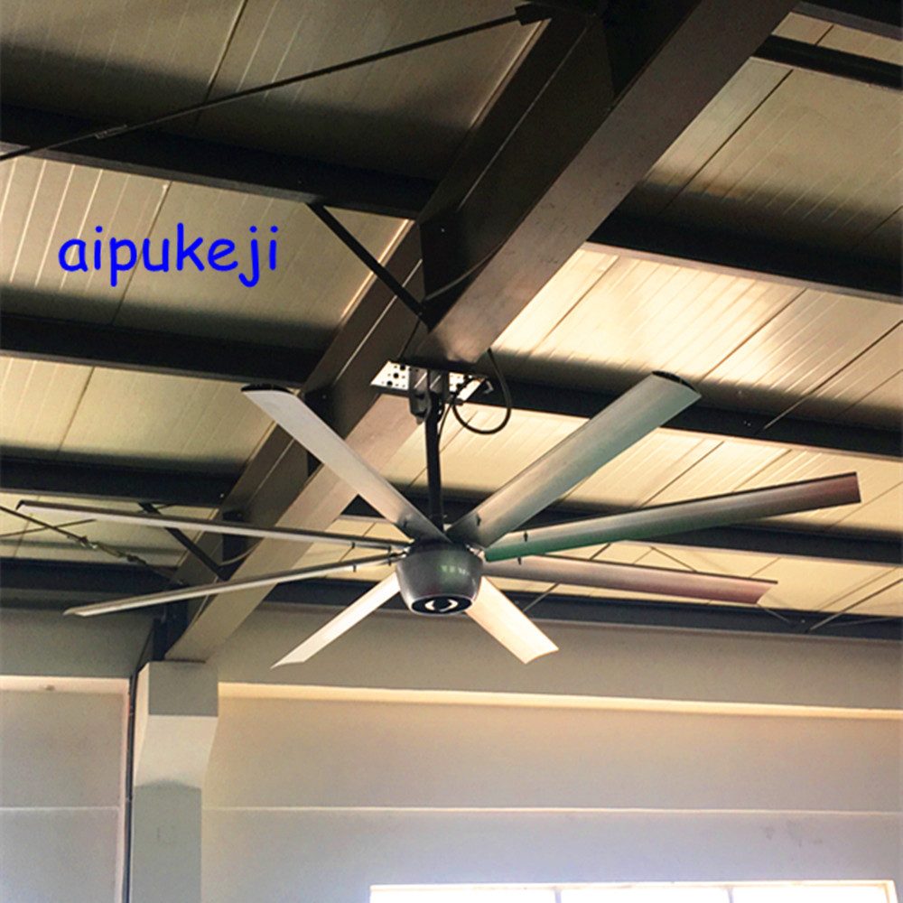 Ventilatori da soffitto Gearless di quiete del motore di BLDC, ventilatori da soffitto industriali per i magazzini