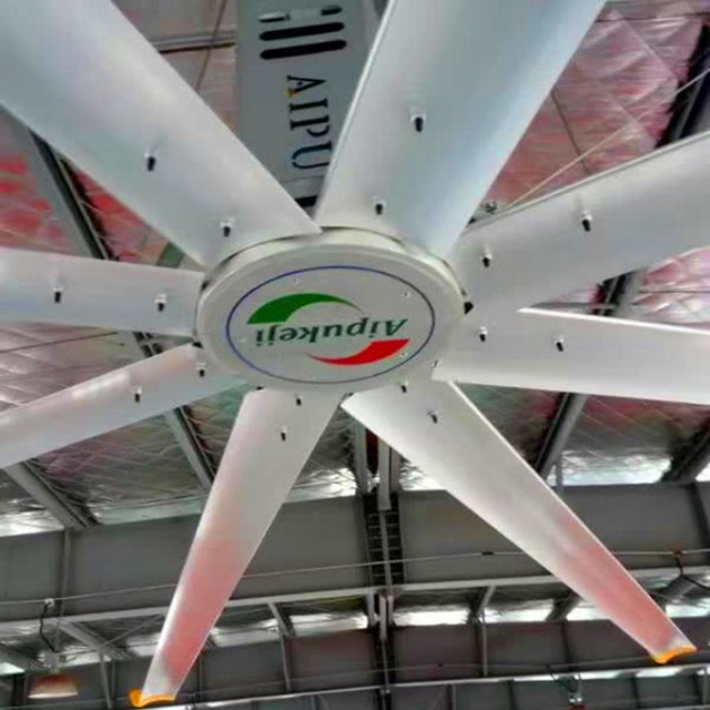 Aipu 24 ventilatori da soffitto della fabbrica di ft del diametro/grandi ventilatori da soffitto commerciali per le stazioni