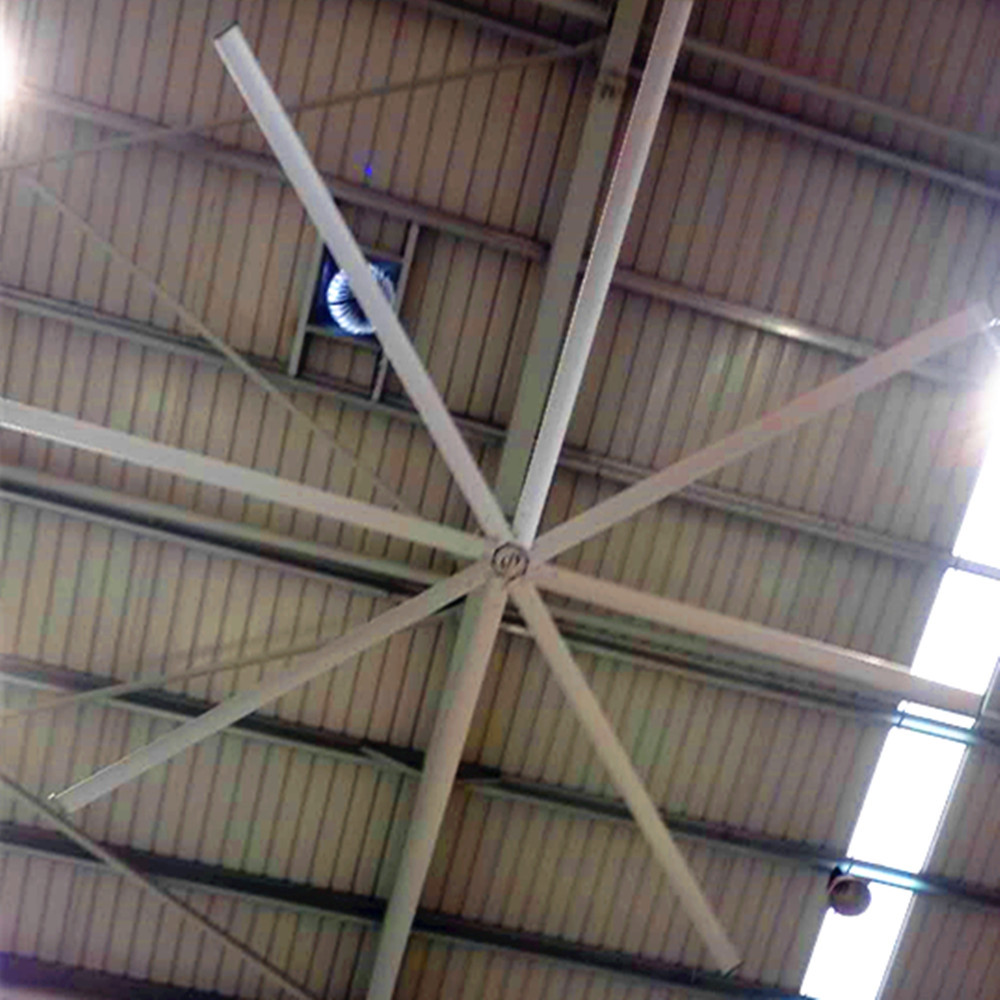 AWF49 grandi ventilatori da soffitto all'aperto, ventilatori a bassa velocità in grande quantità