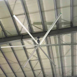 Ventilatori da soffitto 0.75kw del motore a corrente alternata HVLS un ventilatore da soffitto da 10 piedi per le grandi facilità