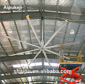 pale del diametro 8 dei ventilatori da soffitto dell'officina di 4.9m grandi per le grandi facilità