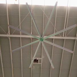Ventilatore da soffitto a basso rumore di raffreddamento a aria, grandi ventilatori da soffitto industriali della fabbrica di HVLS