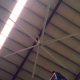 Colore argenteo dei ventilatori da soffitto 20ft dell'invertitore di Danfoss grande con la lama della lega di alluminio