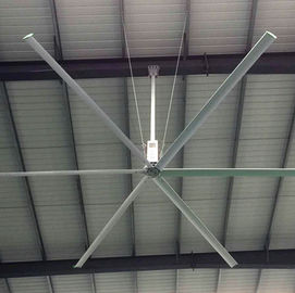 Grandi ventilatori da soffitto industriali calmi di HVLS, ventilatori da soffitto del grande diametro di 22ft